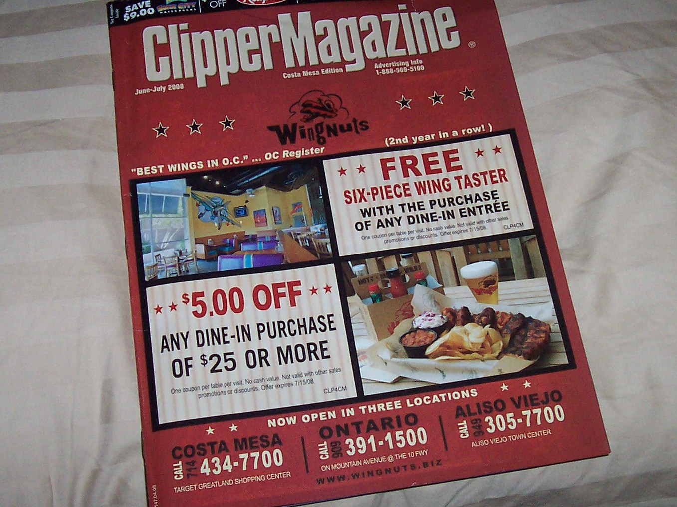 Nibbles of Tidbits, a Food BlogClipper Magazine restaurant coupons info Archives ...