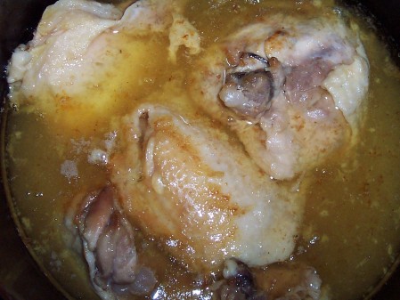 Chicken Thighs in a Crock Pot
