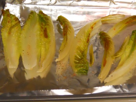 Broiled Romaine