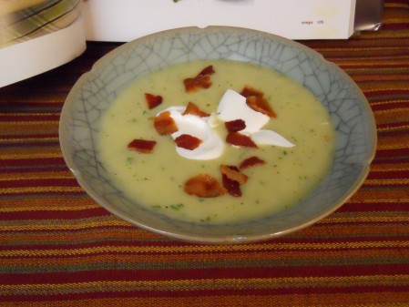 Final Soup with Bacon and Sour Cream