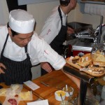 Preparing the Cheese & Charcuterie