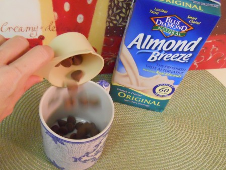 Adding the Milk Chocolate Chips