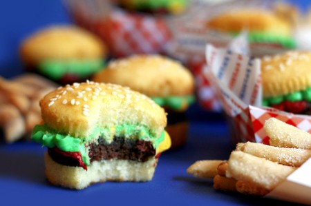 Hamburger Cupcakes 1