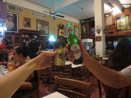 Cheers in Puerto Rico