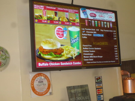 Sutter's Grill Menu