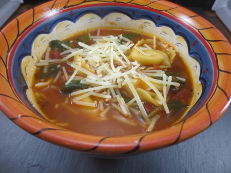 Plated Soup